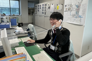 写真：仕事中の様子1