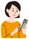 イラスト：スマートフォンから簡単に通報できる