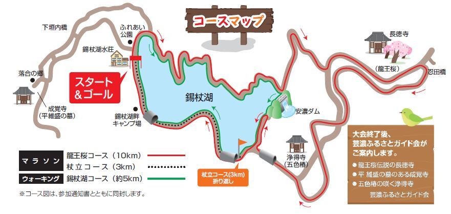 イラスト：コースマップ