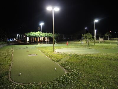 写真:パターゴルフ場ナイター1