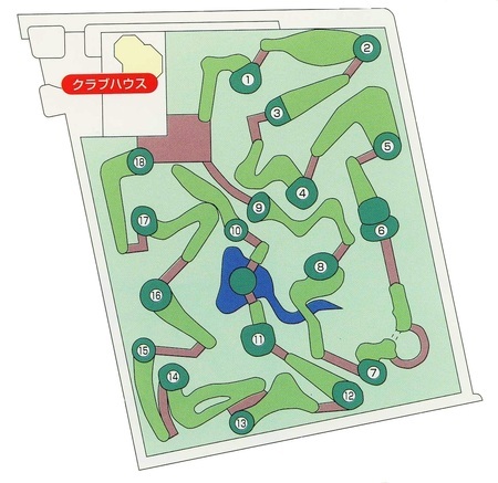 イラスト:コースの図