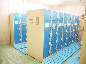 写真:更衣室
