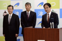 写真：平成26年9月22日定例記者会見の様子