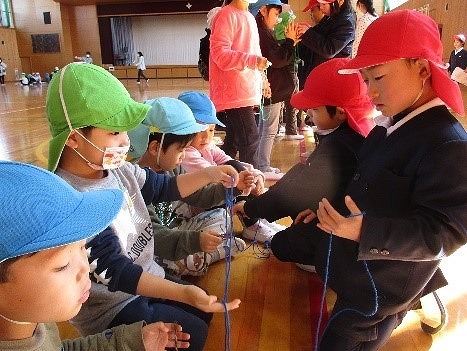 写真：幼保交流の様子