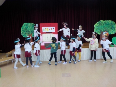 写真：劇遊びの様子