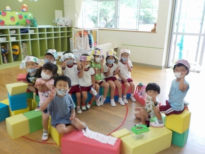 写真：ごっこ遊びの様子