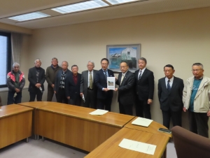 写真:相川水系三重県議会要望活動