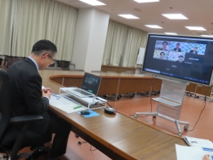 写真：厚労省オンラインミーティング