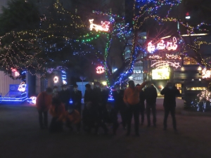 写真：イルミネーション点灯