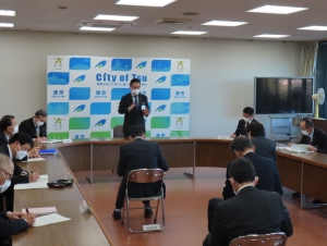 写真：第134回コロナ対策本部会議