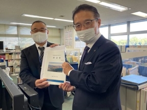 写真：津市要望地籍整備課長