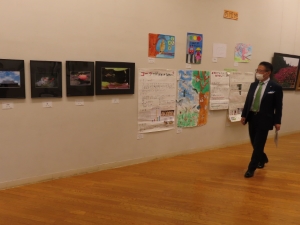 写真：津西地区ふれあい創作展