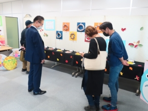 写真：安濃町文化祭作品展示