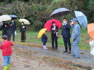 写真:なるせ自然共和国現地見学