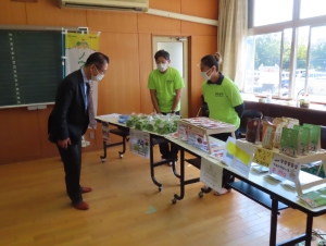 写真:竜水フェスタ緑のTシャツ