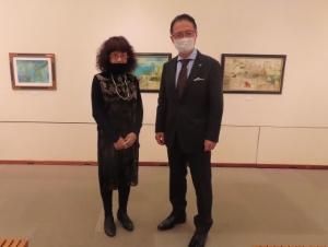 写真:緒方直青展