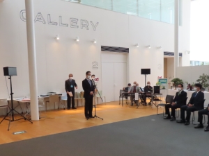 写真:被災地域文化祭オープニングセレモニー