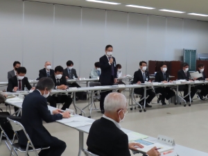 写真:津市環境審議会挨拶意見交換会