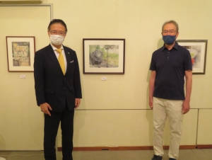 写真:伊藤和男水彩画展