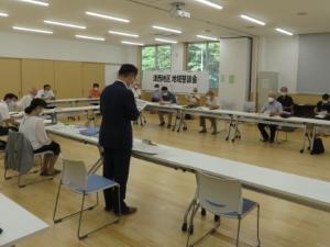 写真:第273回地域懇談会津西地区
