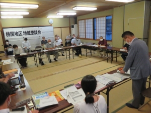写真:桃園地区地域懇談会