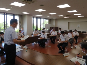 写真:第132回新型コロナウイルス感染症対策本部会議