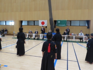写真:三重県少年剣道大会挨拶