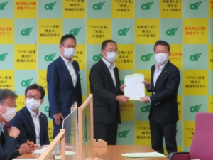 写真：社会基盤整備協会知事要望