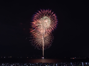 写真：津花火大会2022