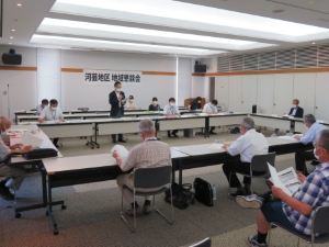 写真：河芸地区地域懇談会