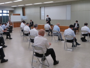 写真：第131回新型コロナウイルス感染症対策本部会議