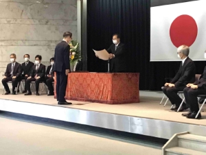 写真：国土交通大臣表彰