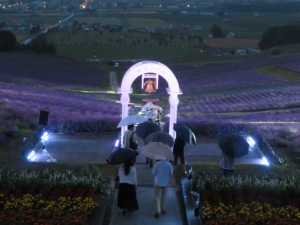 写真：ラベンダーフェスタ会場