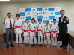 写真：全日本空手選手権大会一志空手