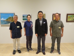 写真:第16回一洋会作品展 油彩・水彩 鑑賞