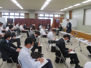 写真:第129回新型コロナウイルス感染症対策本部会議