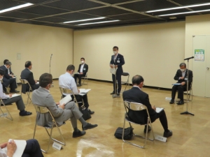 写真:第128回新型コロナウイルス感染症対策本部会議