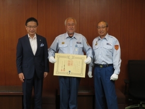 写真:磯田副団長