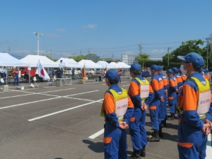 写真:消防夏期訓練2