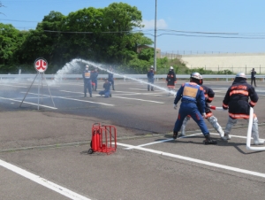 写真:消防夏期訓練3