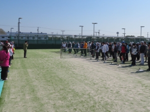 写真:津市長杯 Come come Holiday テニス大会