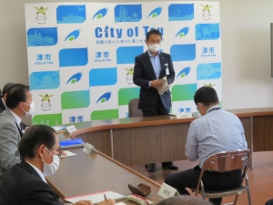 写真：第126回新型コロナウイルス感染症対策本部会議