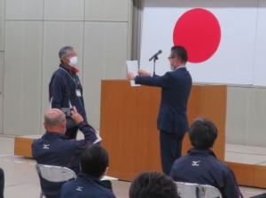 写真：津市スポーツ推進委員会委員委嘱式1