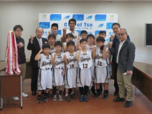 写真：河芸ミニバスケットボールクラブ