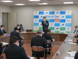 写真:第120回新型コロナウイルス感染症対策本部会議