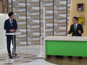 写真：ニュース情報番組 Mieライブ 旬感☆Mie 出演