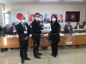写真：自民党三重県連への要望1