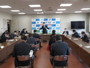 写真：第114回新型コロナウイルス感染症対策本部会議