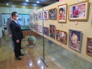 写真：一身田みんなの笑顔の写真展