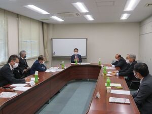 写真:三重県宅地建物取引業協会津支部との意見交換会